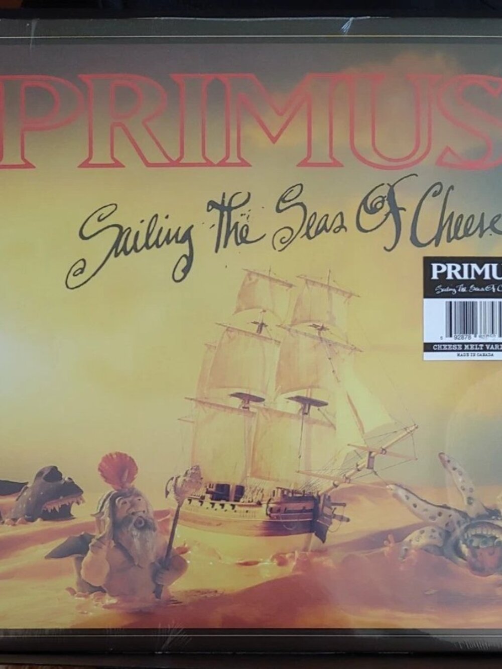Primus Sailing The Seas Of Cheese LP ~ Exclusive Colored Vinyl ~ New/Sealed!